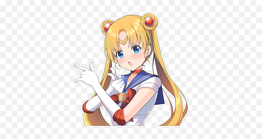 Sailor Moon - Usagi Tsukino Anime Decal Sticker For Cartrucklaptop Ebay Sailor Moonb Usagi Png,Usagi Tsukino Icon