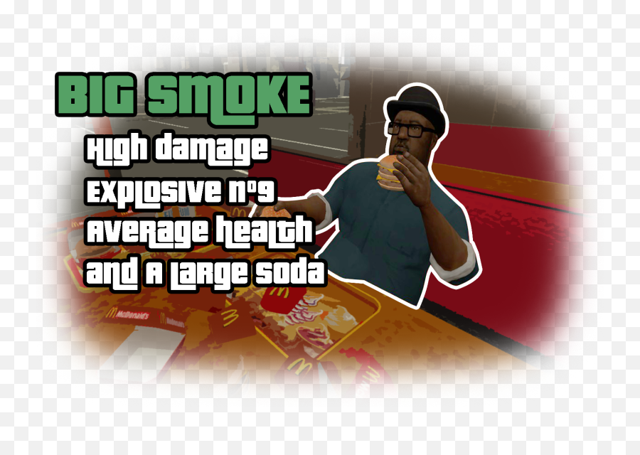Big Smoke - Player Png,Big Smoke Png