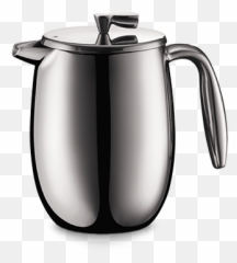 Bodum Columbia French Press Coffee Maker U2013 Icon Vera Demo - Bodum Stainless Steel Press Size Small png