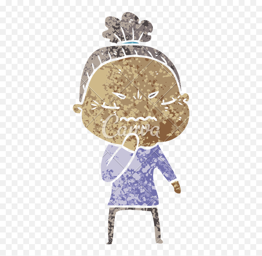 Old Lady Icon - Illustration Png,Old Lady Png