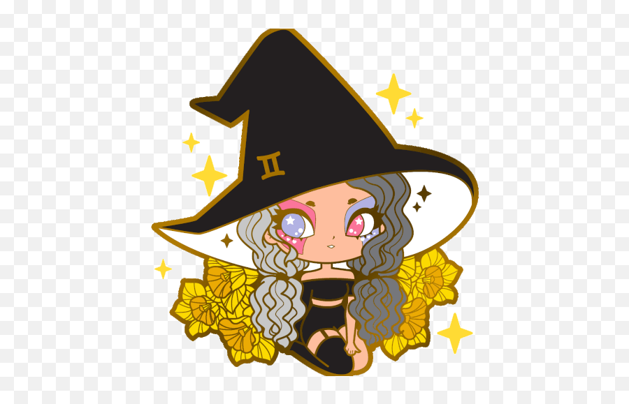 Zodiac Witch Sticker - Zodiac Witch Shourimajo Discover Aesthetic Boy Witch Gif Png,Witch Icon Tumblr