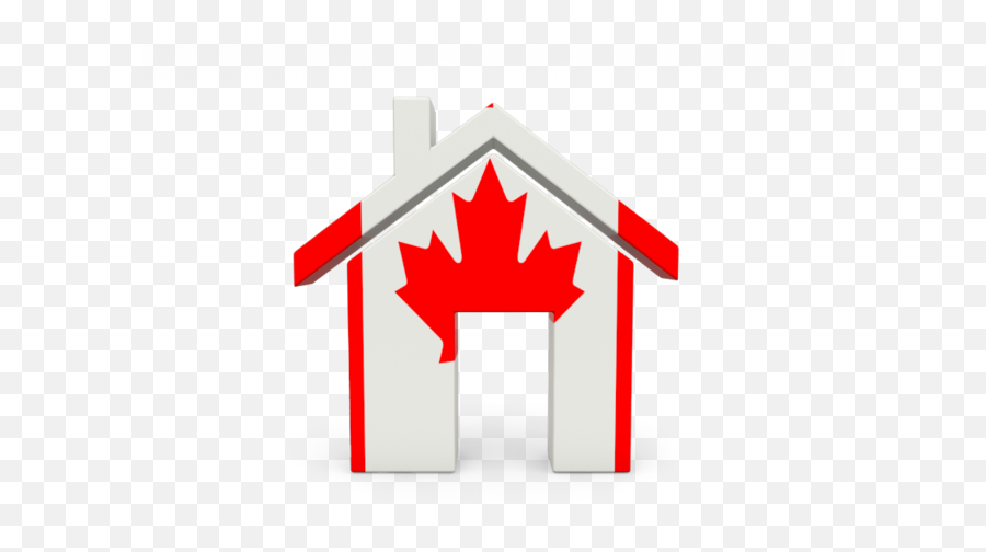 Home Icon Illustration Of Flag Canada - House Icon Png Canada,Canada Icon