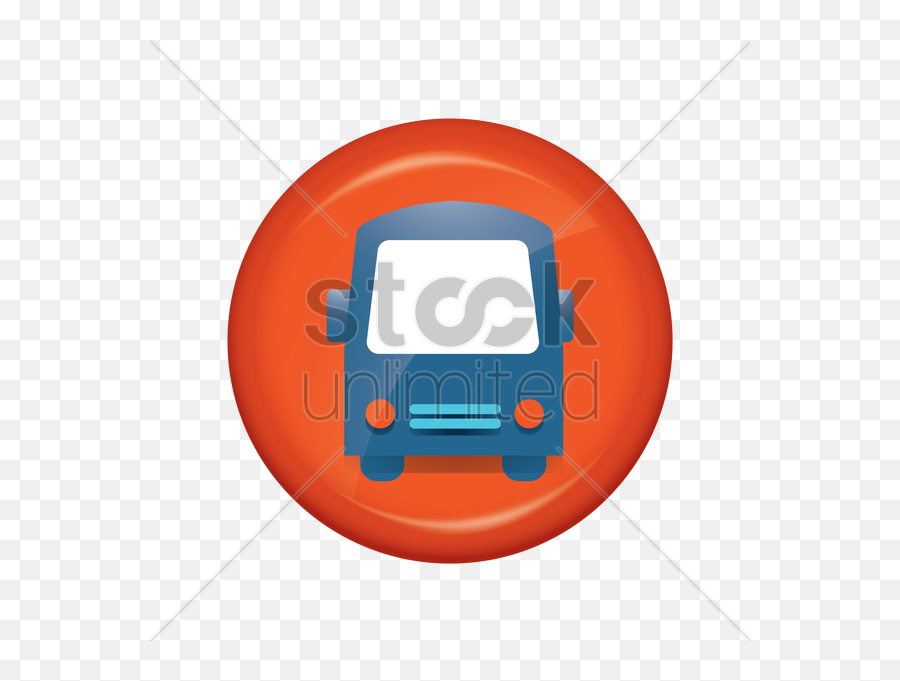Bus Icon Vector Image - 1608399 Stockunlimited Illini Basketball Png,Google Bus Icon