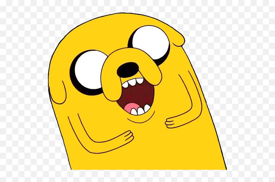 Download - Jake Adventure Time Laughing Png,Adventure Time Transparent