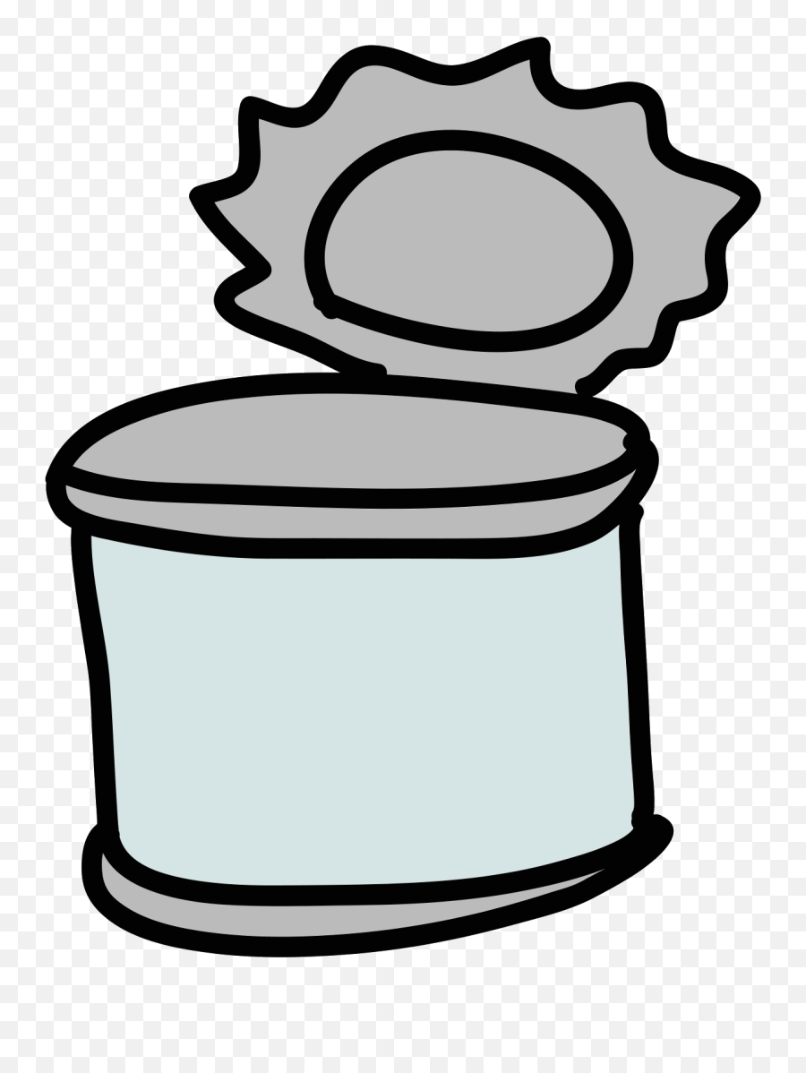 Tin Can Icon Clipart - Full Size Clipart 993990 Pinclipart Clip Art Can Png,Canned Food Icon