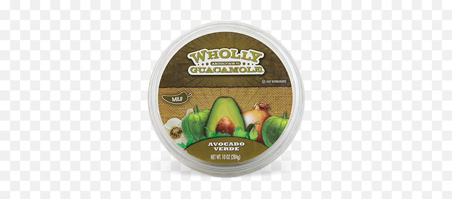 Wholly Guacamole Avocado Verde Mild 10 Oz - Prepackaged Avocado Png,Guacamole Png