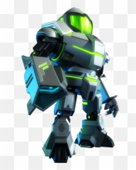 Metroid Prime Federation Force Gameplay - Metroid Federation Force Characters Png,Metroid Fusion Logo