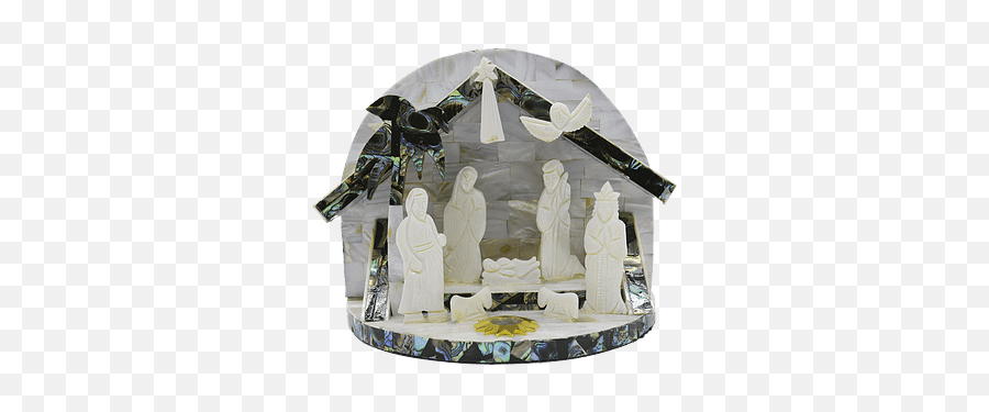 Mother Of Pearl U2013 Bethlehem Nativity Souvenirs - Nativity Scene Png,Nativity Scene Icon