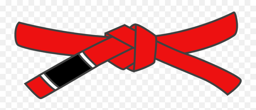 Filebjj Red Beltsvg - Wikipedia Jiu Jitsu Belts Clip Art Png,Icon Belts