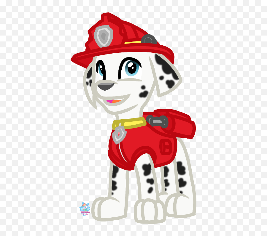 Paw Patrol Marshall Clipart - Full Size Clipart 4912236 Marshall Paw Patrol Cartoon Png,Paw Patrol Png