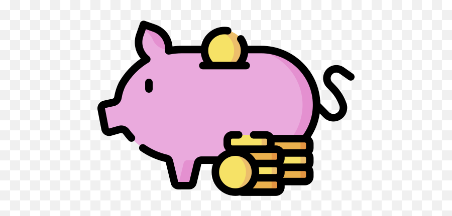 Piggy Bank - Free Business And Finance Icons Animal Figure Png,Piggy Bank Icon