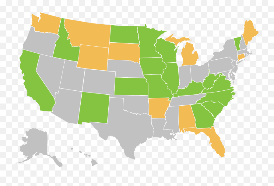 Even Exchange Program Knowledge Test Waiver Fmcsa - United States Democrat And Republican Map Png,Achieved Military Star Icon Png