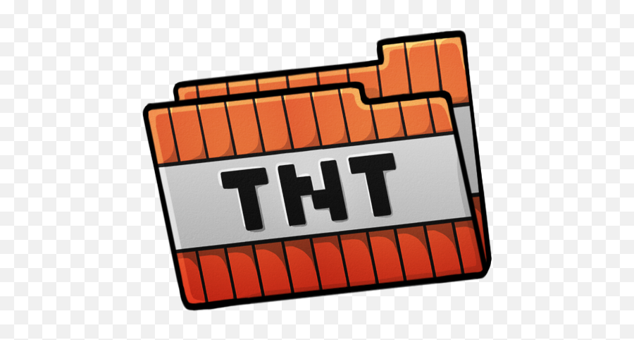 Minecraft Tnt Folder Icon Png Clipart Image Iconbugcom - Minecraft Folder Icon,Minecraft Icon Png