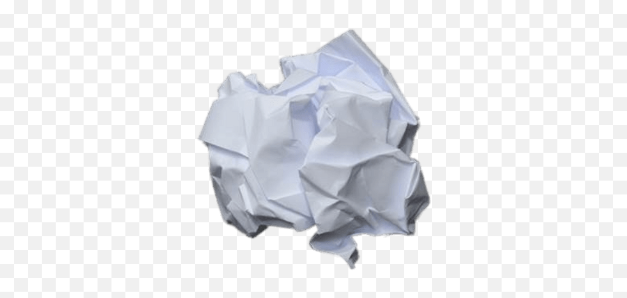 Crumpled Piece Of Paper Transparent Png - Crumpled Paper Ball,Piece Of Paper Png