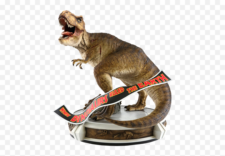 Jurassic Park Rotunda Rex Statue By Chronicle Collectibles - T Rex Statue Jurassic Park Png,Tyrannosaurus Rex Png