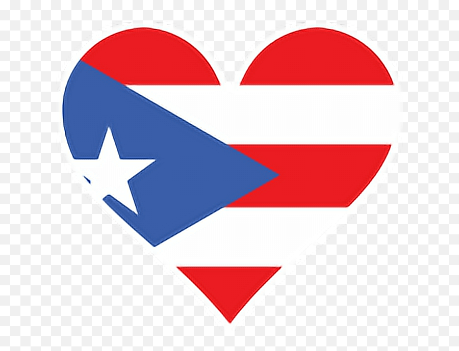 Puerto Rico Corazon Bandera - Flag Of Puerto Rico Bandera De Puerto Rico Png,Puerto Rico Flag Png