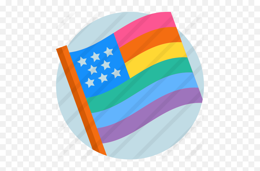 Rainbow Flag - Flag Of The United States Png,Gay Pride Flag Png