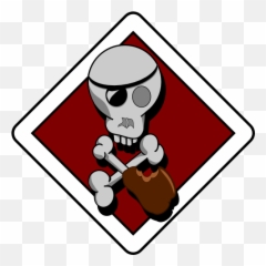 Tilt Shift Sucks Hungry Skull - Clip Art Png,Pirate Flag Png