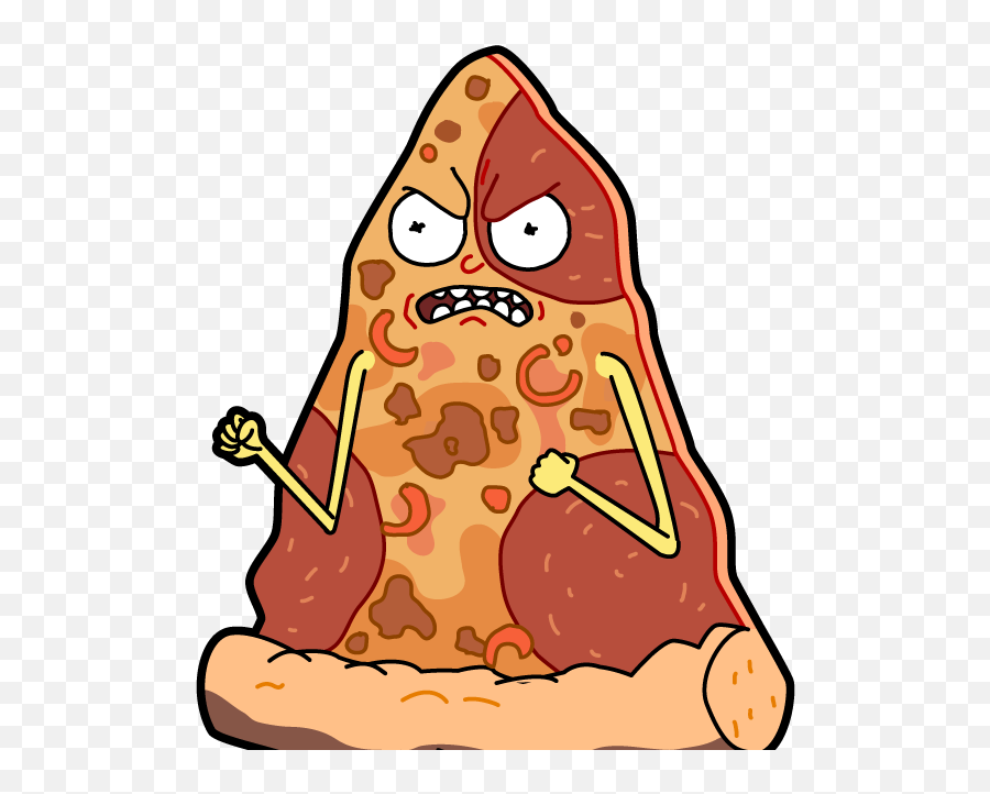 Pepperoni Pizza Slice Png - Rick Y Morty Bizarre,Pepperoni Pizza Png