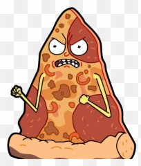 Pepperoni Pizza Slice Png - Rick Y Morty Bizarre,Pepperoni Pizza Png