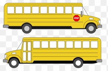 Free Png Bus Image With - Clip Art School Buses