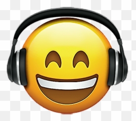 Music Emoji Png - emojis emojisticker headphones Music Emoji With Headphones