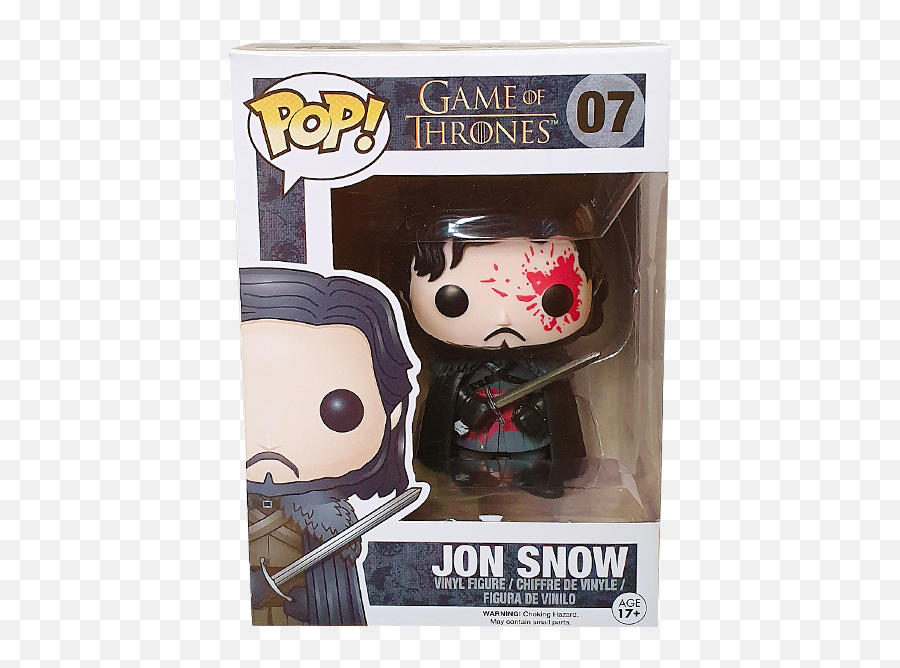 thumbnail image 2 of Funko POP! Bloody Jon Snow Hot Topic Exclusive #07 - Game Of Thrones Collectible 2 of 13
