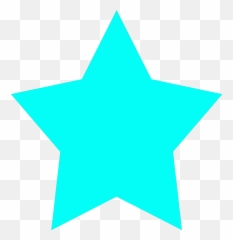 Star Clipart - Sky Blue png