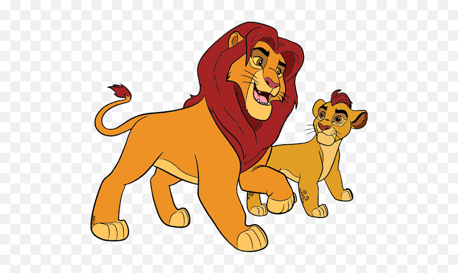 Download Hd Kiara Simba Kion - Lion Guard Simba And Lion Guard Kiara Simba Png,Simba Png