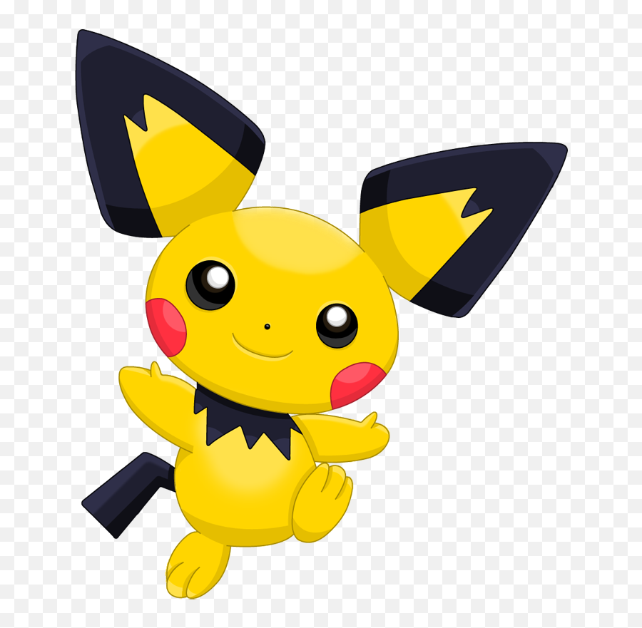 Download Pokemon Shiny Pichu Spikyeared - Pichu Pokemon Png,Pichu Transparent