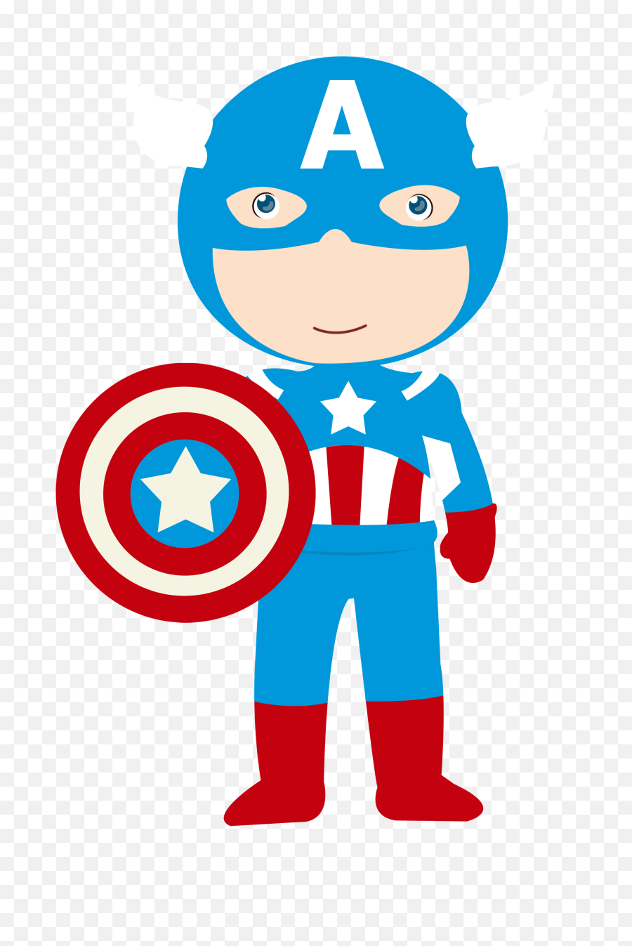 Avengers Clipart Transparent - Baby Captain America Clipart Png,Captain America Transparent Background