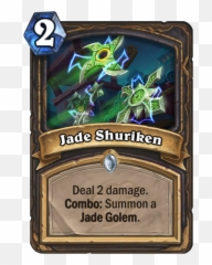 Jade Shuriken - Hearthstone Top Decks Jade Shuriken Png,Shuriken Png
