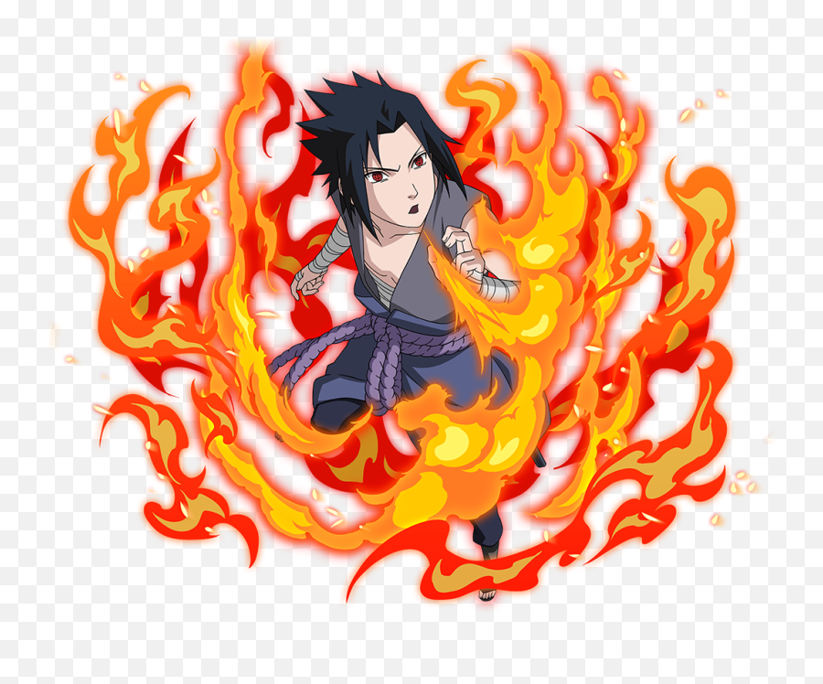 Download Hd 5 Sasuke - Sasuke Uchiha Transparent Png Image Naruto Blazing Sasuke Fire,Uchiha Png