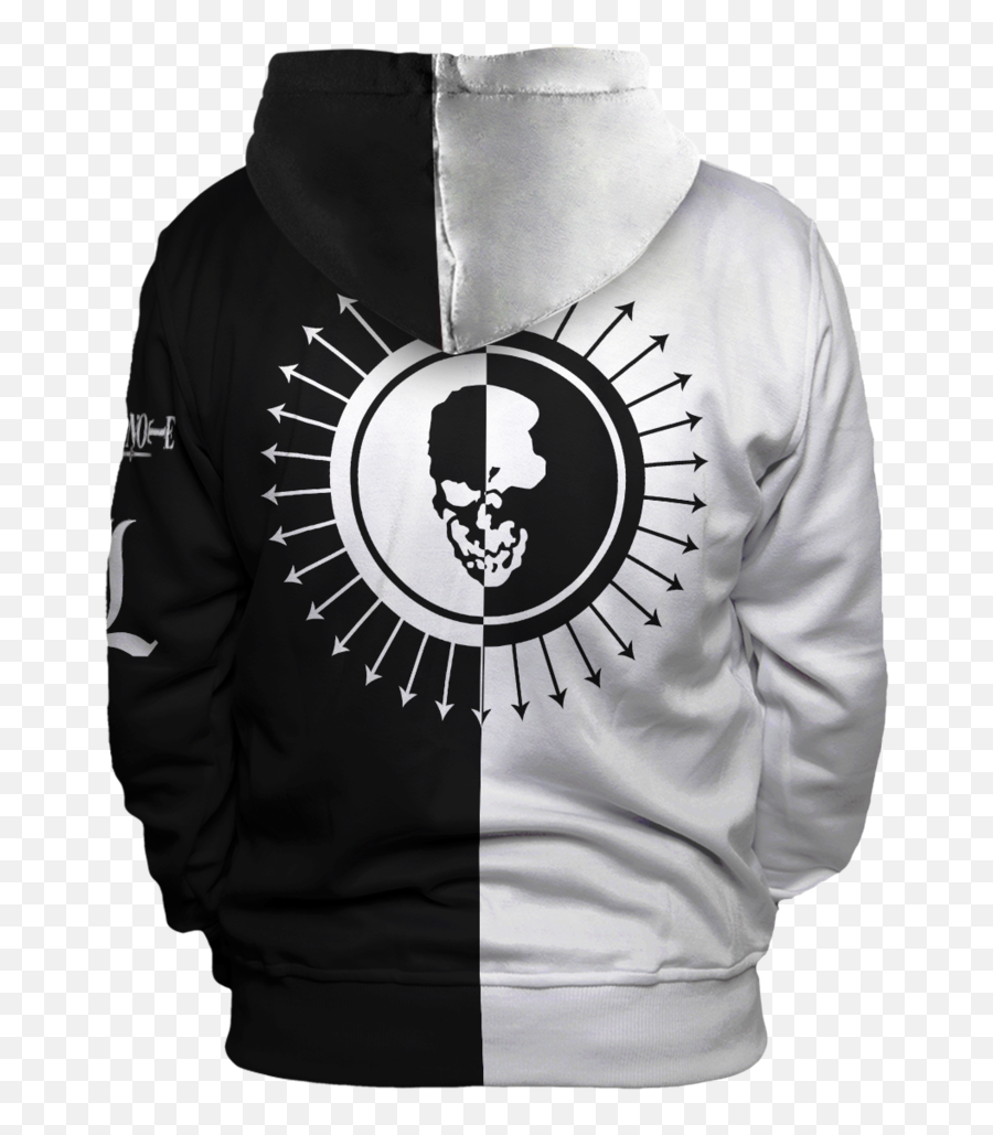 Death Note L Unisex Pullover Hoodie U2013 Fan - Pit Sweatshirt Png,L Logo Death Note