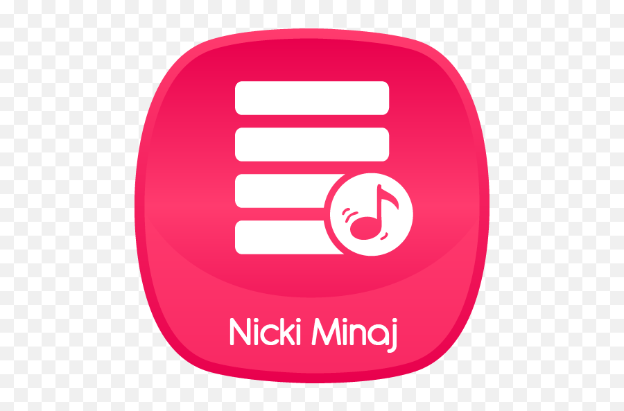 Nicki Minaj Music U0026 Lyrics Apk App - Free Download For Android Circle Png,Nicki Minaj Transparent
