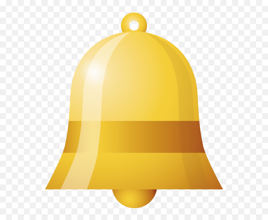Christmas Bell Yellow Material Property For Jingle Bells - Clip Art Png,Christmas Bell Png