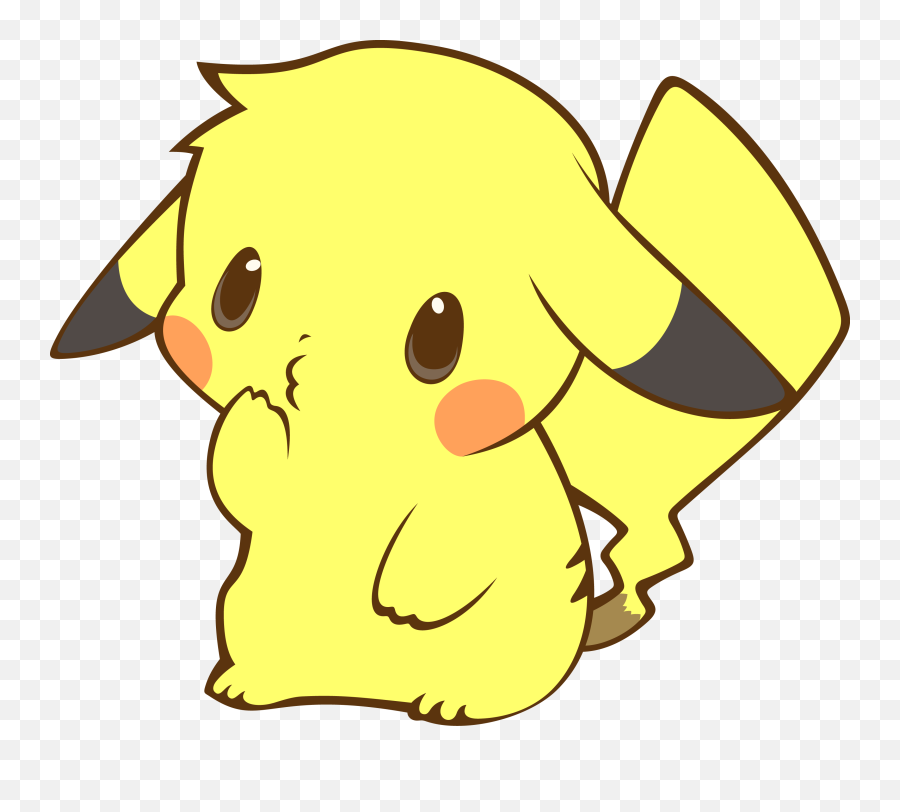 Pikachu Clipart Free Download - Cute Pokemon Transparent Png,Pokemon ...