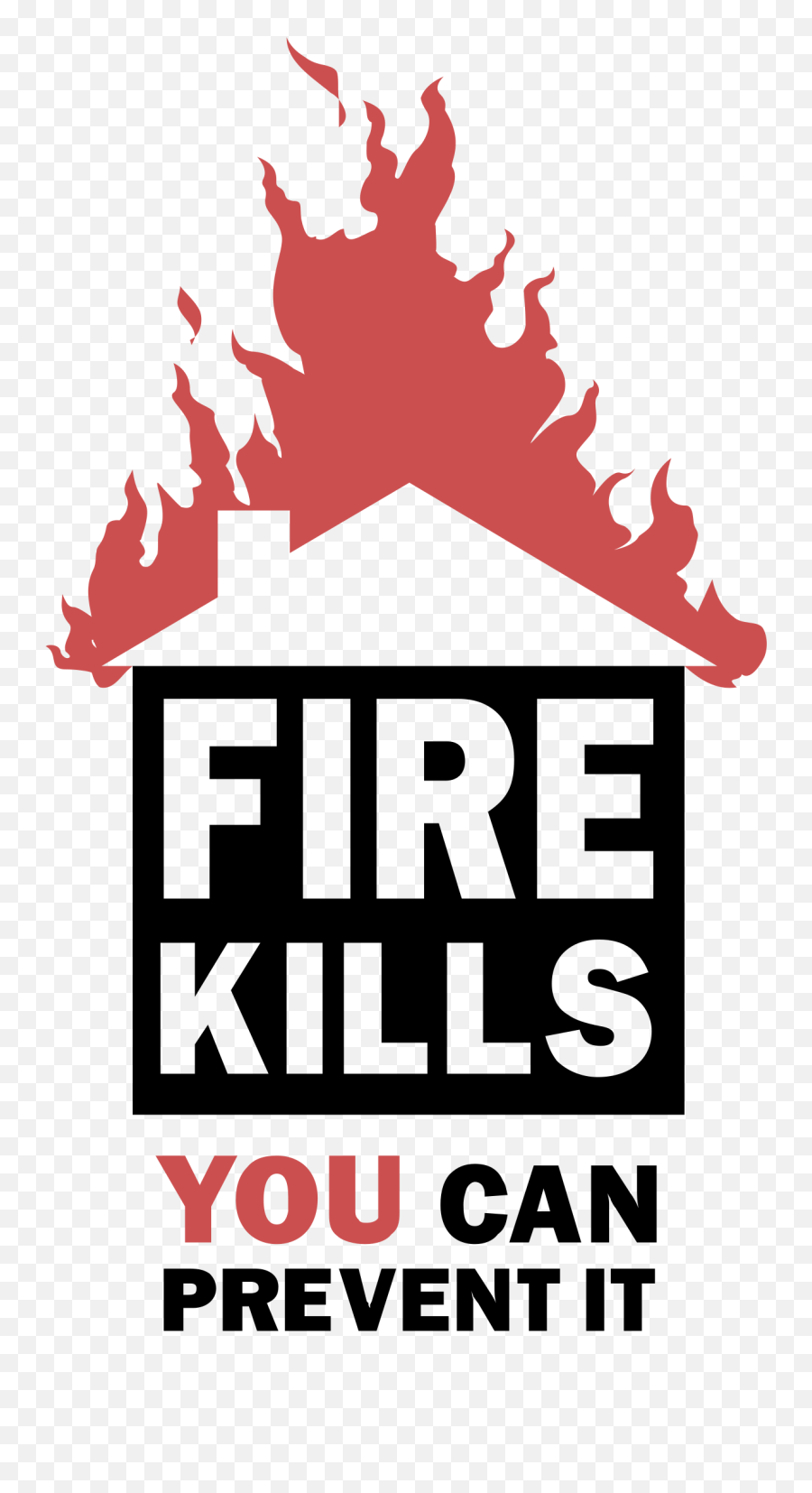 Fire Kills Logo Png Transparent Svg - Fire Safety Fire Awareness Posters,Fire Logo Png