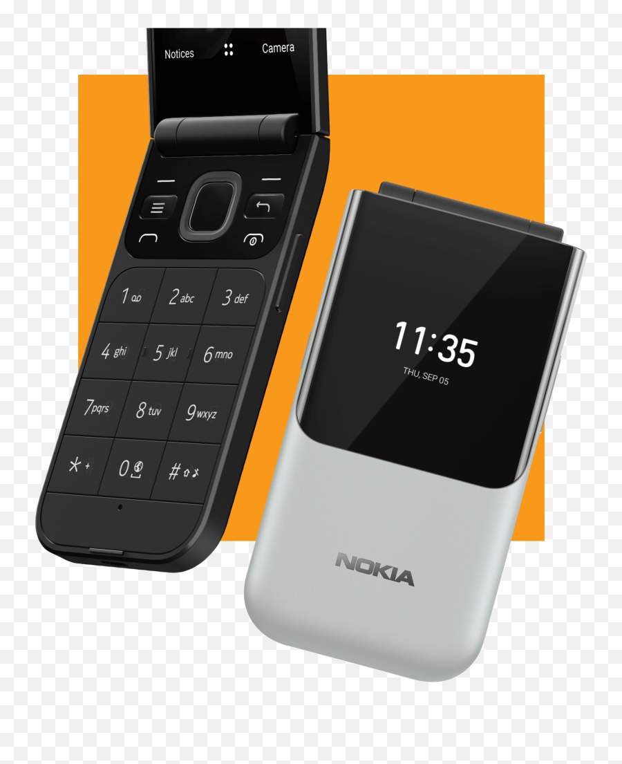 Nokia 2720 Flip - Nokia 2720 Flip Price In Bahrain Png,Flip Phone Png