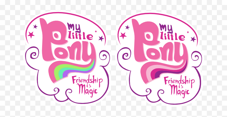 Download Mlp Fim Concept Logos - 2010 Concept Mlp Png,My Little Pony Logo Png