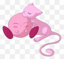 Mew Images Love Hd Wallpaper And - Mew And Kirby Png,Mew Png