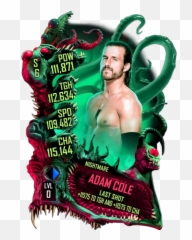 Adam Cole - Drew Mcintyre Wwe Supercard Png,Adam Cole Png