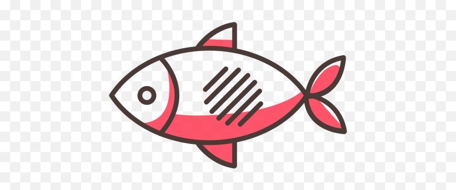 Fish Stroke Icon With Shadows - Transparent Png U0026 Svg Vector Piramide Alimenticia En Ingles,Shadows Png