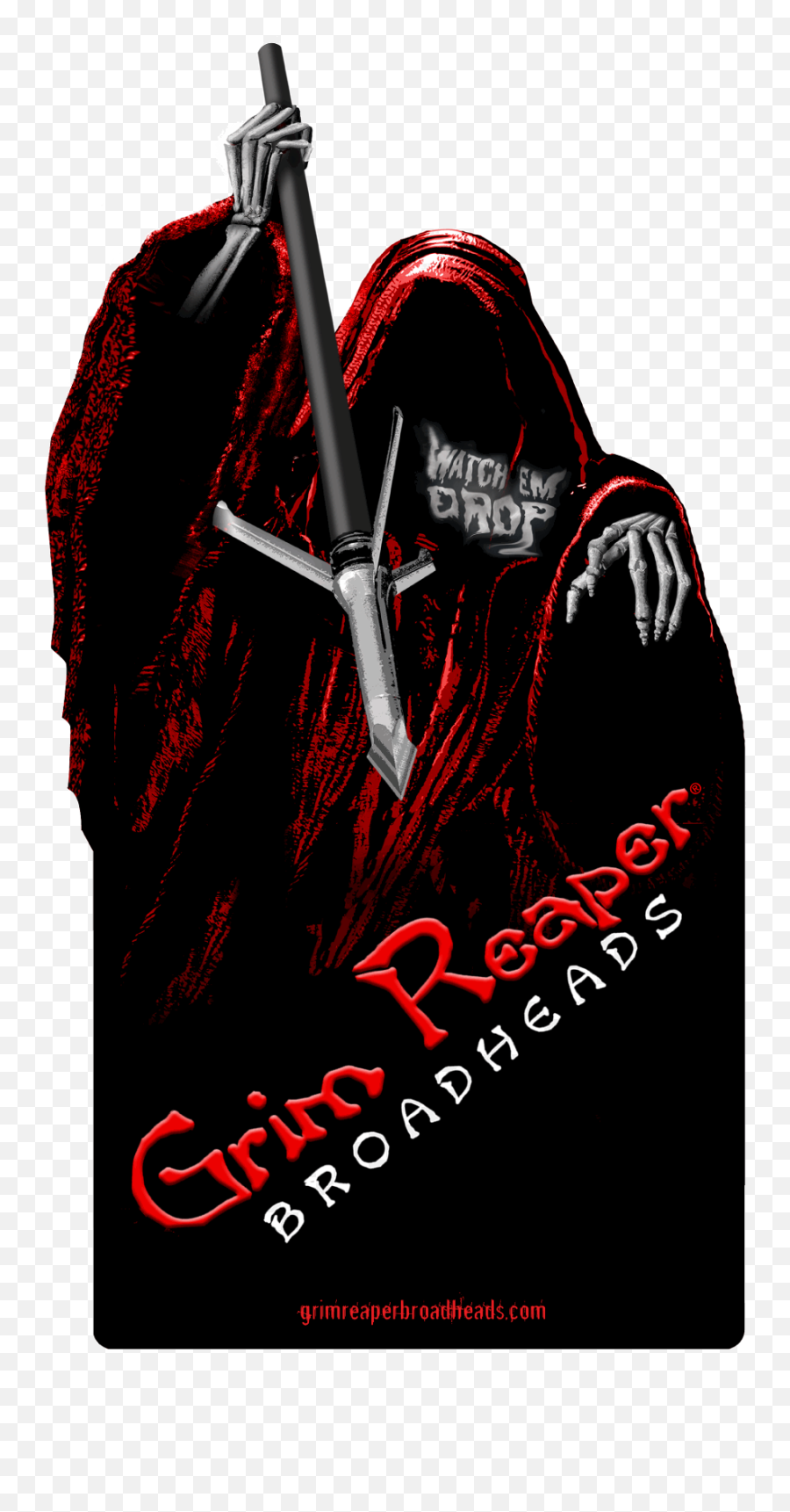 Bowhunting 101 Grim Reaper Broadheads And Gold Tip Arrows - Grim Reaper Broadheads Logo Png,Grim Reaper Logo