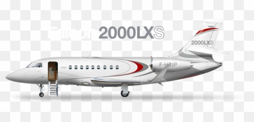 Dassault Falcon Jet - Falcon 2000 Plan Png,Jet Png