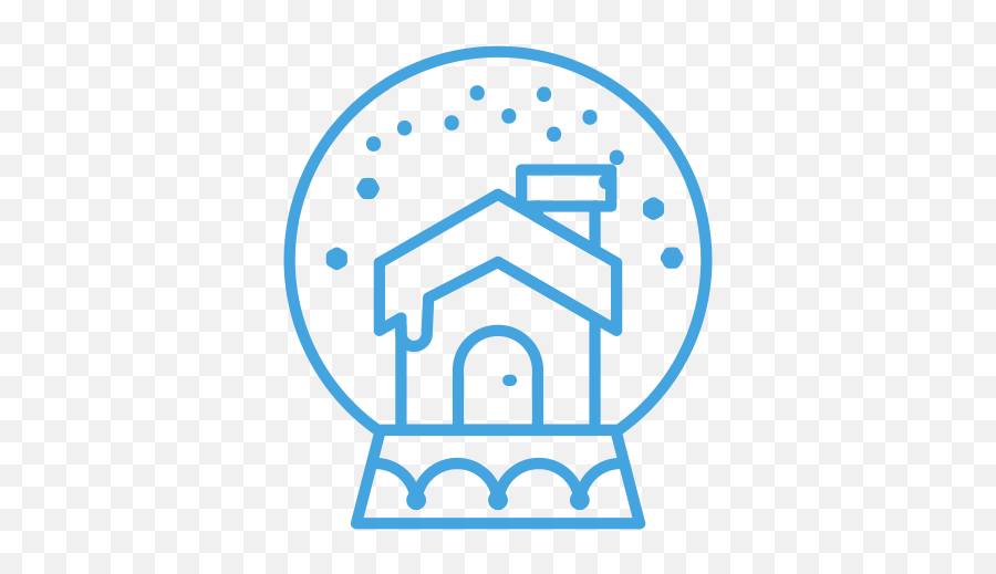Decor House Snow Decoration Snowglobe Cabin Icon - Icon Png,Snowglobe Png
