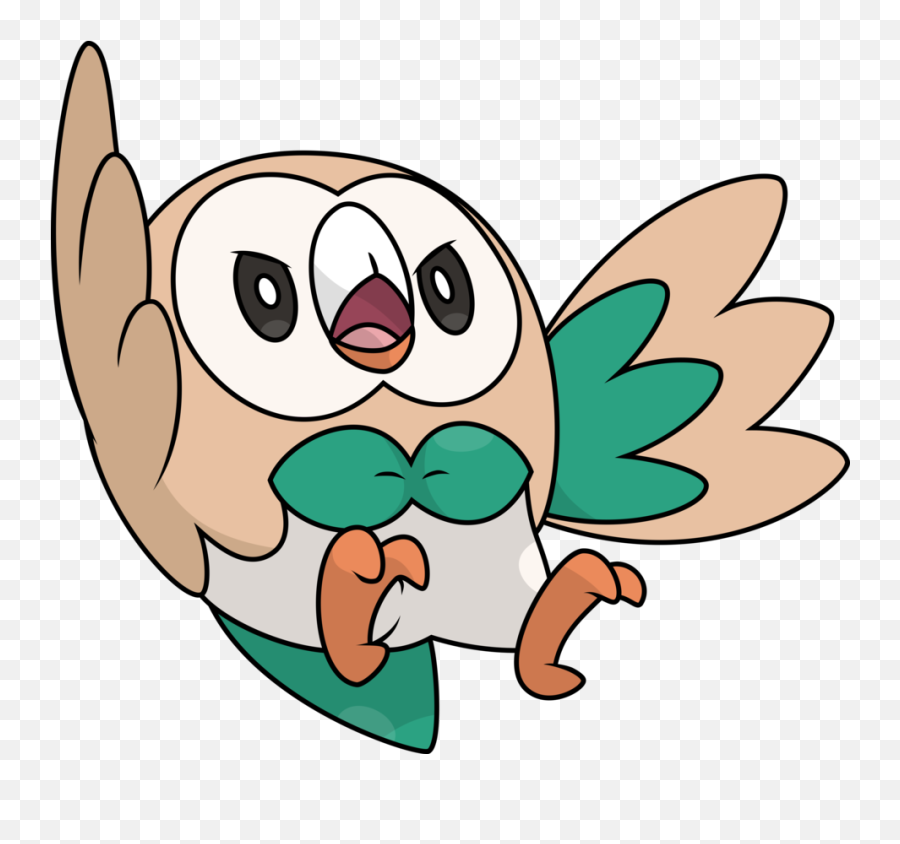 Rowlet Png 7 Image - Transparent Rowlet Png,Rowlet Png