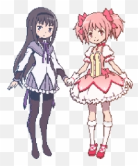 Download Puella Magi Madoka Magica - Pixel Art png
