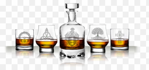 Irish Whiskey Glasses - Decanter Png,Whiskey Glass Png