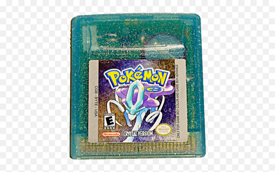 Suicune Gameboy - Pokemon Crystal Gbc Cartridge Png,Suicune Png